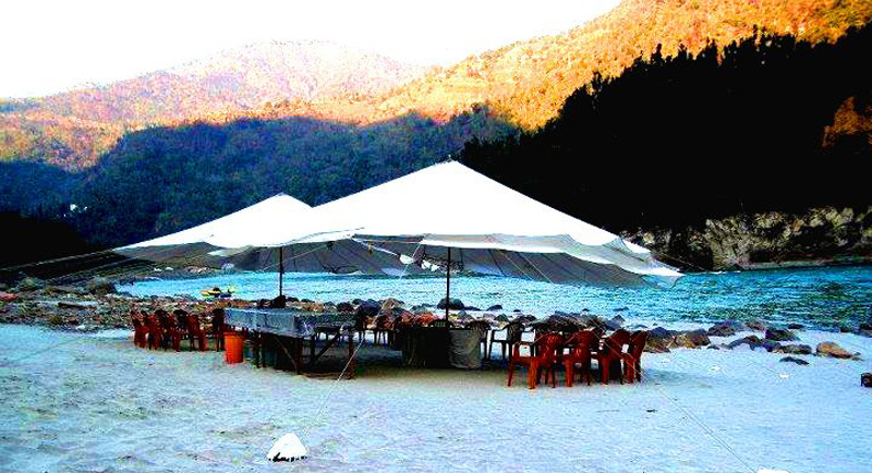 Beach side Adventure Camp, Rishikesh