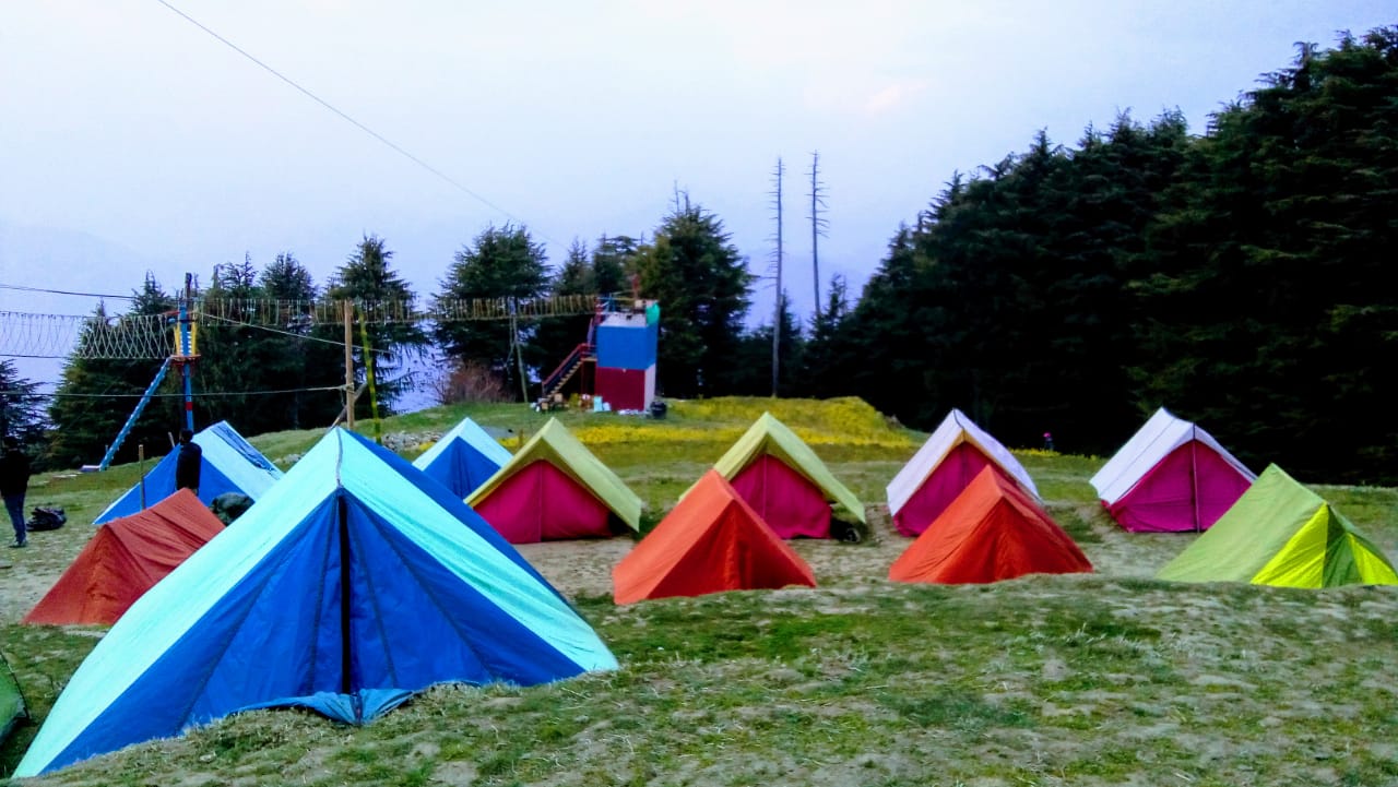 Camp in Dalhousie, Himachal Pradesh