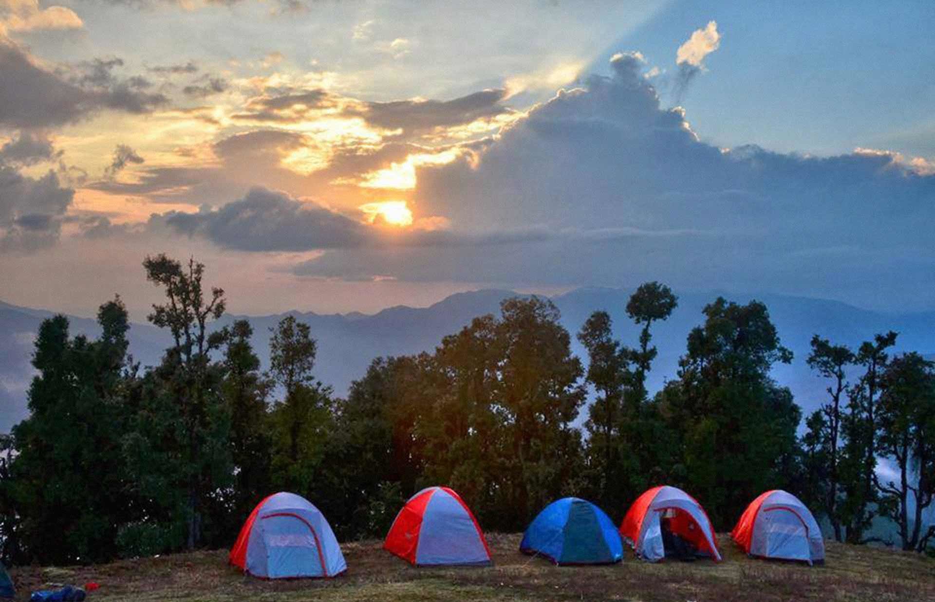 Camping in Nag Tibba Trek, Dehradun