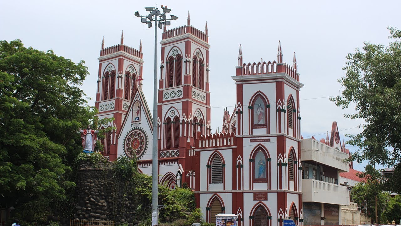 Sacred Heart of Jesus Church in Pondicherry