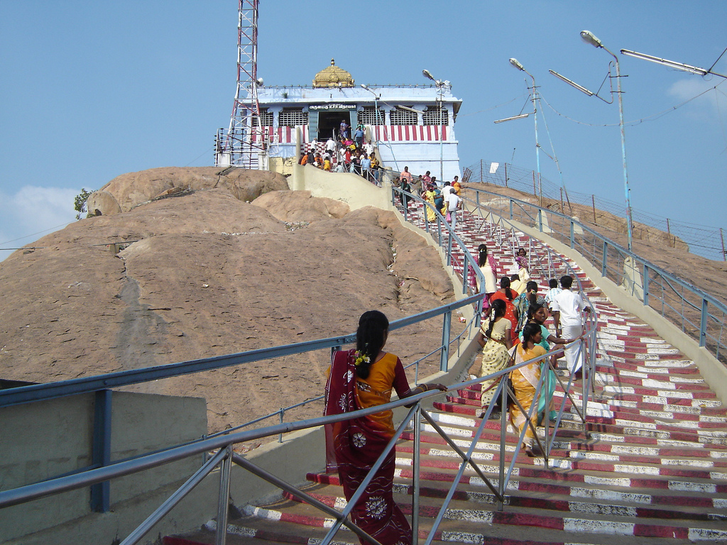 Ganesh Chaturthi in Ucchi Pillayar Temple, Tiruchirappalli
