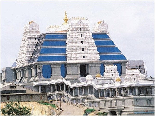 Iskcon Temple Bangalore During Janmashtami