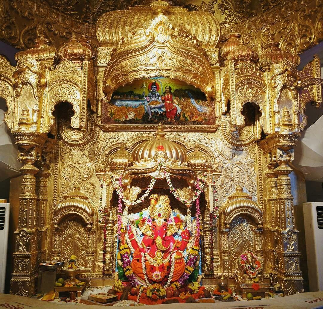 Siddhivinayak Temple during GaneshChaturthi