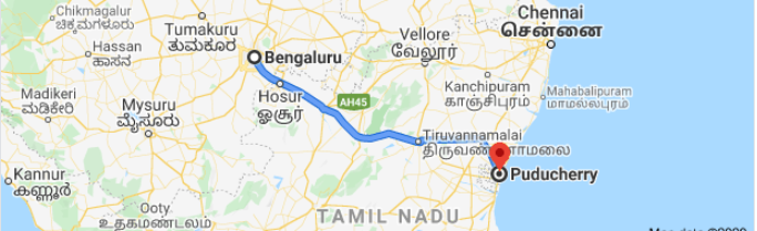 bangalore to pondicherry