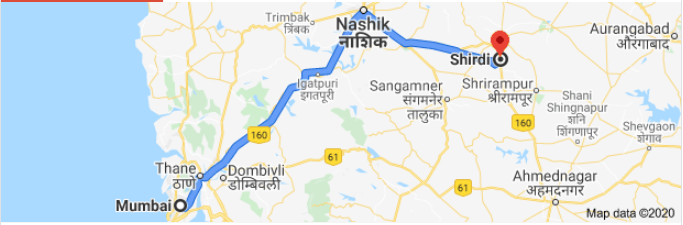 mumbai to shirdi road map Road Trip From Mumbai To Shirdi Places To Visit Between Mumbai mumbai to shirdi road map