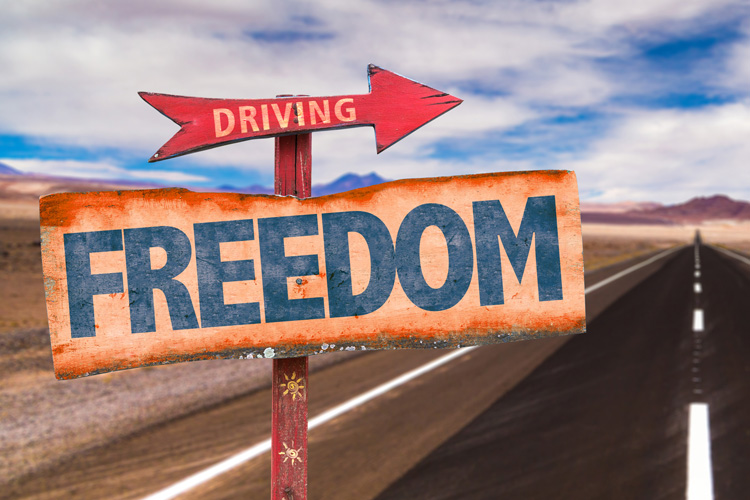 Freedom of driving