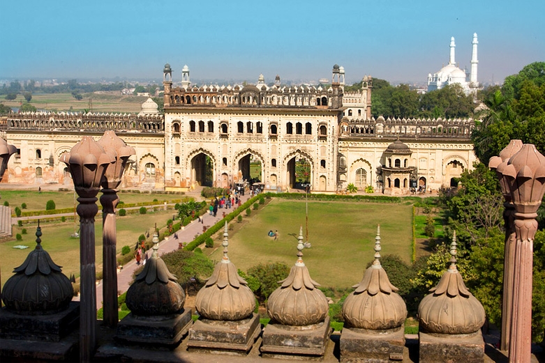 Gravity Defying Palace At Lucknow, Uttar Pradesh