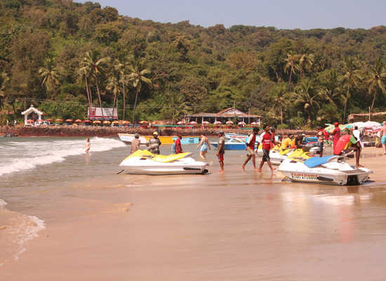 Baga Beach for fun and water sports