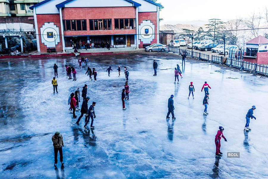 ice skating