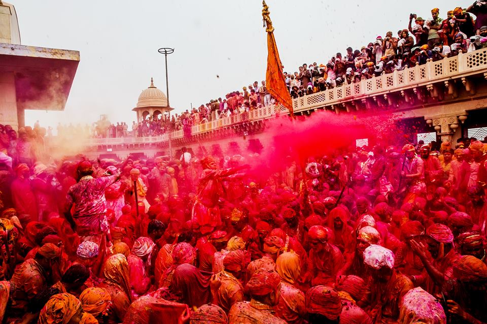 Holi in Vrindavan