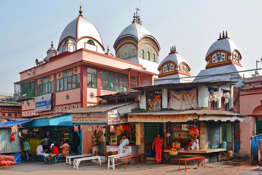 Kalighat Temple in Kolkta