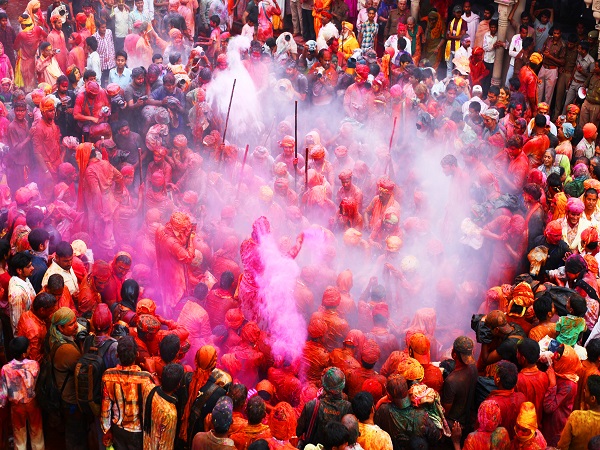 Holi at Jaipur in Ahmedabad