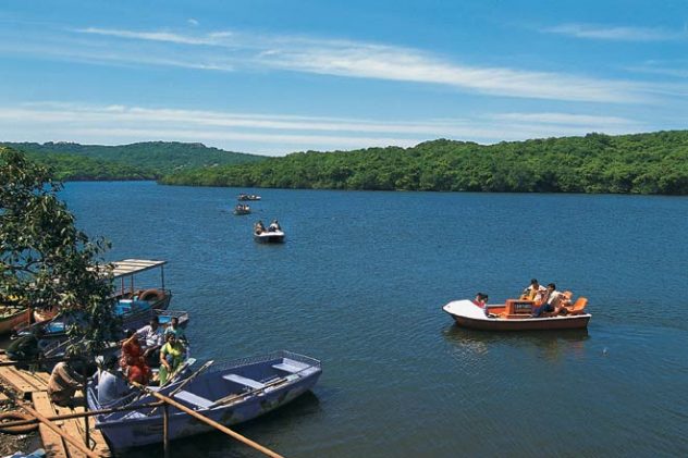 Try boating at the Venna Lake