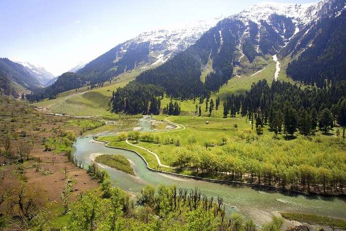 Mountain biking at Srinagar