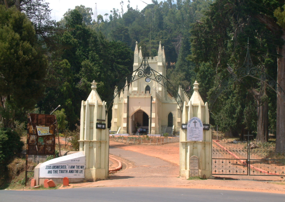 Chruch in Ooty