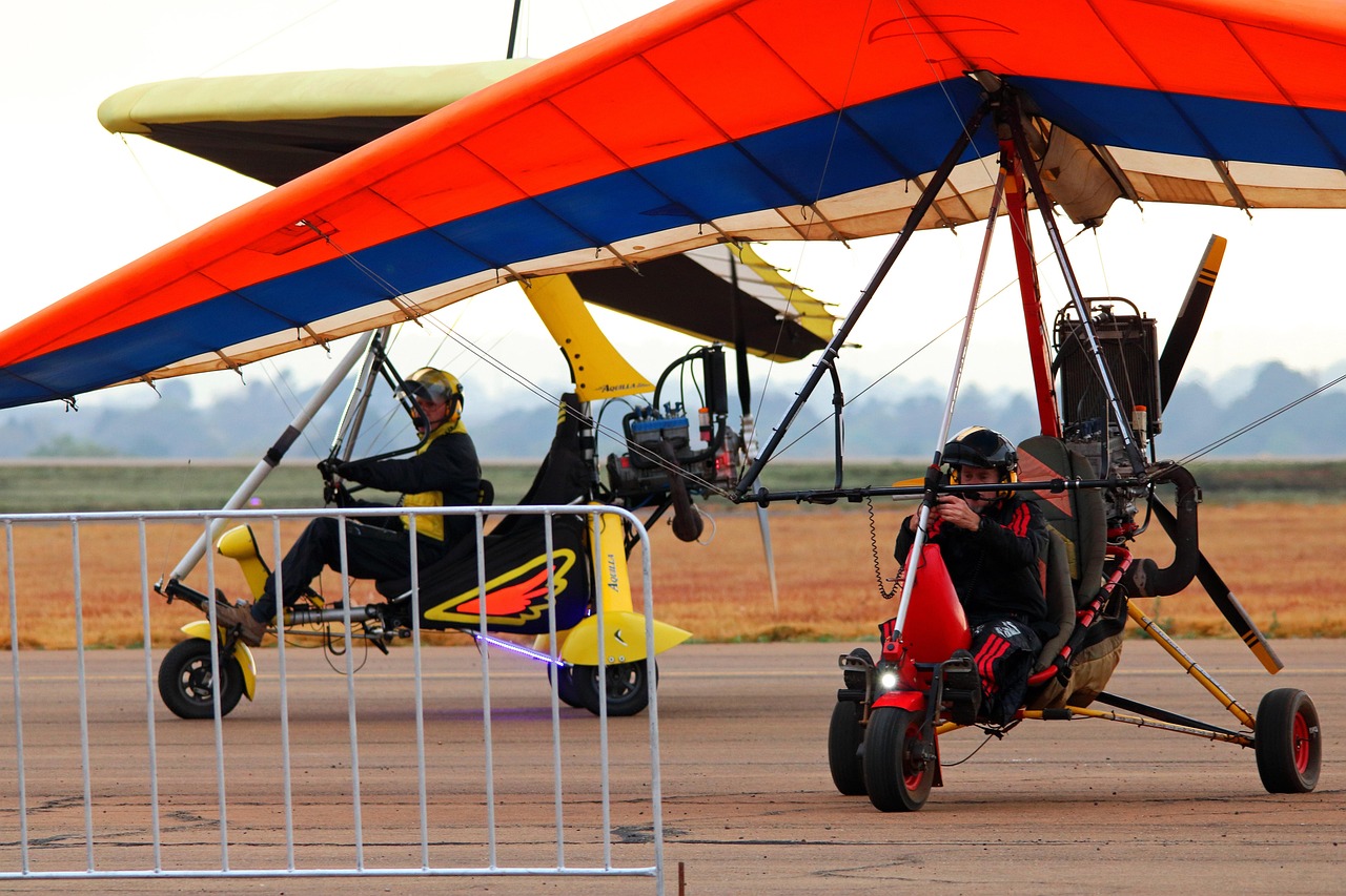 Microlight Flying